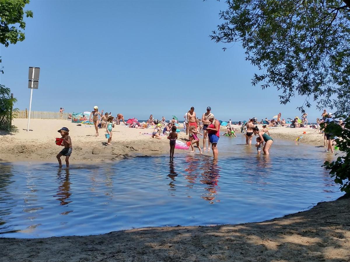 Apartament 900M Od Plazy Danzica Esterno foto